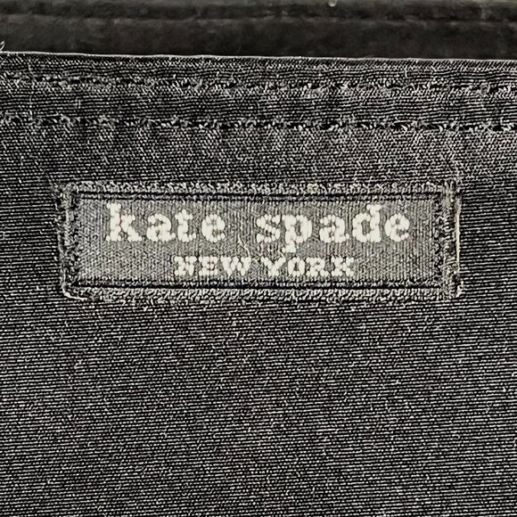 Kate Spade New York XL All Nylon Weekender Tote Black Travel Bag - Picture 9 of 9